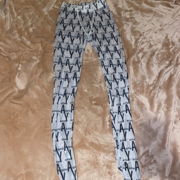 Graphic Mesh Leggings - Picture 1 of 1
